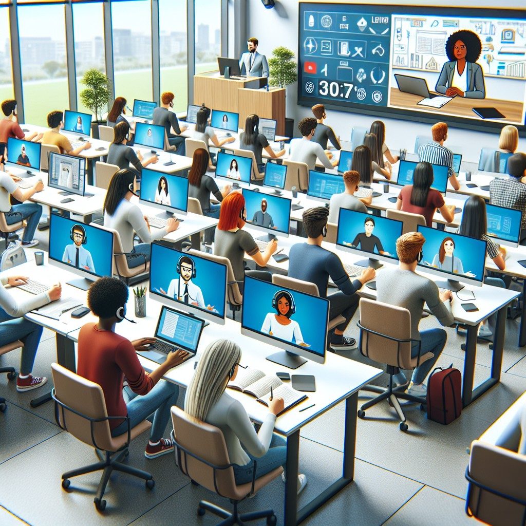 educație la distanță